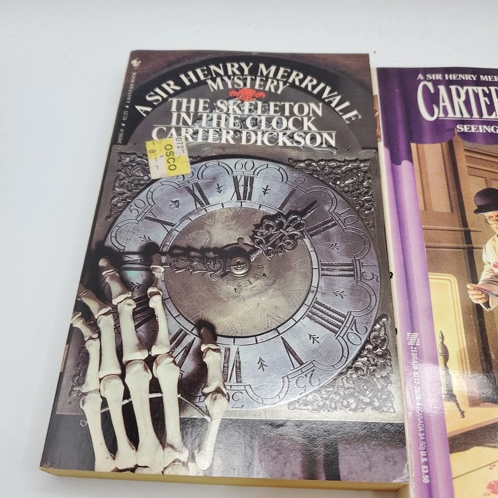 Lot of 5 Sir Henry Merrivale Mysteries Carter Dickson And So to Murder Cozy PBs